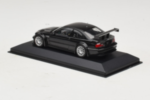 BMW M3 E46 GTR Street Czarny Minichamps 1:43 BMW020 Metal — zdjęcie 3 z 5