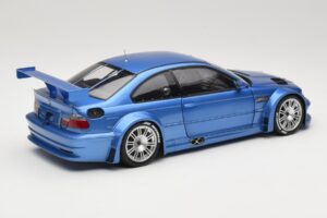 BMW M3 E46 GTR Street Niebieski Minichamps 1:18 80430302540 Metal — zdjęcie 3 z 8