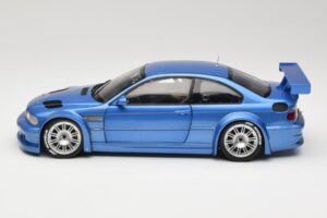 BMW M3 E46 GTR Street Niebieski Minichamps 1:18 80430302540 Metal — zdjęcie 4 z 8