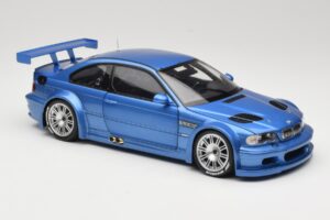 BMW M3 E46 GTR Street Niebieski Minichamps 1:18 80430302540 Metal — zdjęcie 6 z 8