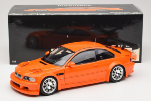 BMW M3 E46 GTR Street Pomarańczowy Minichamps 1:18 100012106 Metal — zdjęcie 8 z 8