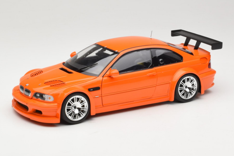 BMW M3 E46 GTR Street Pomarańczowy Minichamps 1:18 100012106 Metal