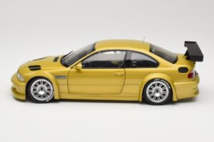 BMW M3 E46 GTR Street Phoenix Yellow Minichamps 1:18 80430309444 Metal — zdjęcie 4 z 8