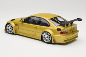 BMW M3 E46 GTR Street Phoenix Yellow Minichamps 1:18 80430309444 Metal — zdjęcie 7 z 8