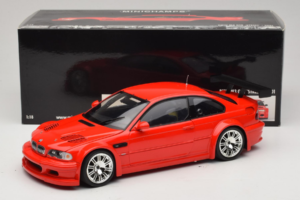 BMW M3 E46 GTR Street Czerwony Minichamps 1:18 100012101 Metal — zdjęcie 8 z 8