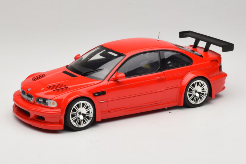 BMW M3 E46 GTR Street Czerwony Minichamps 1:18 100012101 Metal