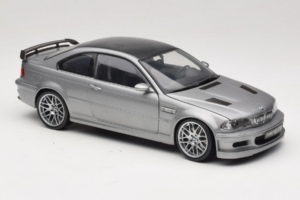 BMW M3 E46 GTR Street Srebrno-Szary Kyosho 1:18 08507S Metal — zdjęcie 6 z 8