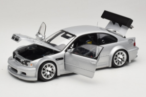 BMW M3 E46 GTR Street Srebrny Minichamps 1:18 100012100 Metal — zdjęcie 2 z 8