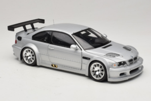 BMW M3 E46 GTR Street Srebrny Minichamps 1:18 100012100 Metal — zdjęcie 6 z 8