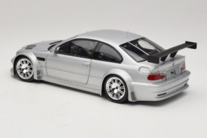 BMW M3 E46 GTR Street Srebrny Minichamps 1:18 100012100 Metal — zdjęcie 7 z 8