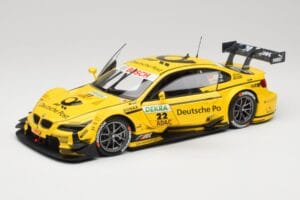 BMW M3 E92 #22 T. Glock BMW Team MTEK DTM 2013 Minichamps 1:18 100132222 Metal — zdjęcie 2 z 8