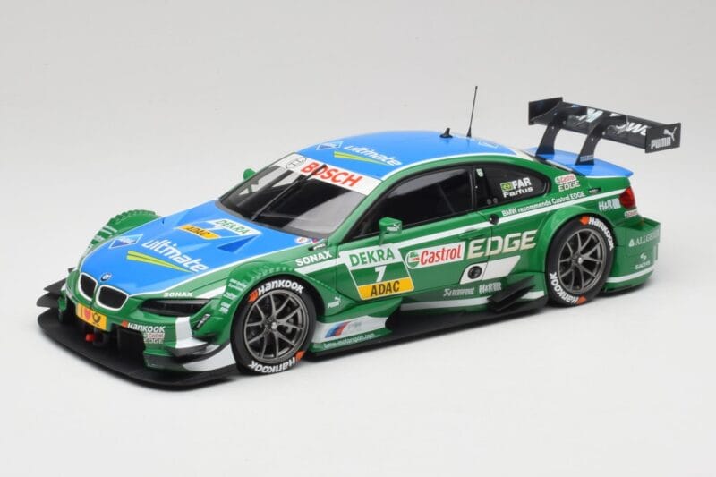 BMW M3 E92 #7 A. Farfus BMW Team RBM DTM 2013 Minichamps 1:18 100132207 Metal