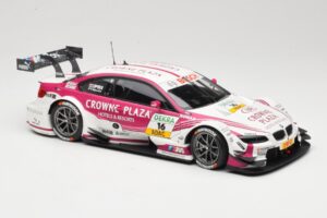 BMW M3 E92 DTM #16 BMW Team RMG A. Priaulx 2013 Minichamps 1:18 100132216 Metal — zdjęcie 6 z 8
