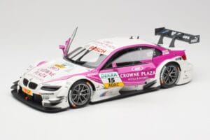 BMW M3 E92 #15 A. Priaulx BMW Team RBM DTM 2012 Minichamps 1:18 100122215 Metal — zdjęcie 2 z 8