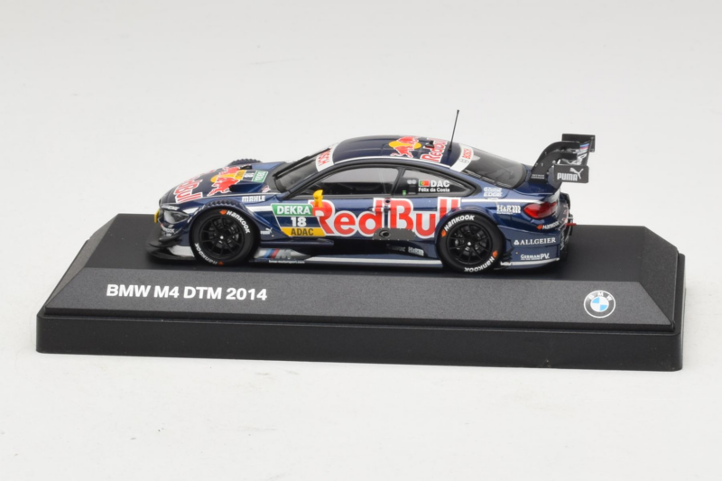 BMW M4 #18 Red Bull A. da Costa BMW Team RBM DTM 2014 Minichamps 1:43 80422364863 Metal