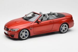BMW M4 F83 Kabriolet Sakhir Pomarańczowy Paragon 1:18 PA-97111 Metal