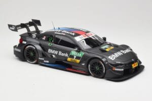BMW M4 F82 #7 BMW Team RBM B. Spengler DTM 2018 Minichamps 1:18 155182807 Metal — zdjęcie 4 z 6