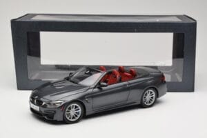 BMW M4 F83 Kabriolet Mineral Grey Paragon 1:18 80432339610 Metal — zdjęcie 8 z 8