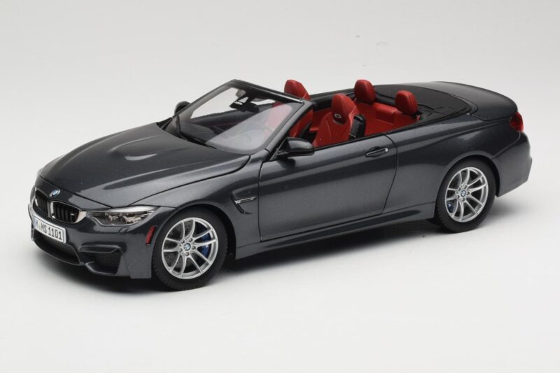 BMW M4 F83 Kabriolet Mineral Grey Paragon 1:18 80432339610 Metal