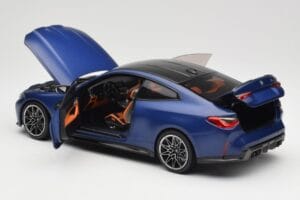 BMW M4 G82 Niebieski Metallic Minichamps 1:18 113020123 Metal — zdjęcie 5 z 8