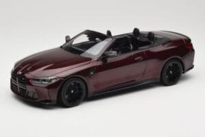 BMW M4 G83 Kabrio Czerwony Metalik Minichamps 1:18 155021032 Metal