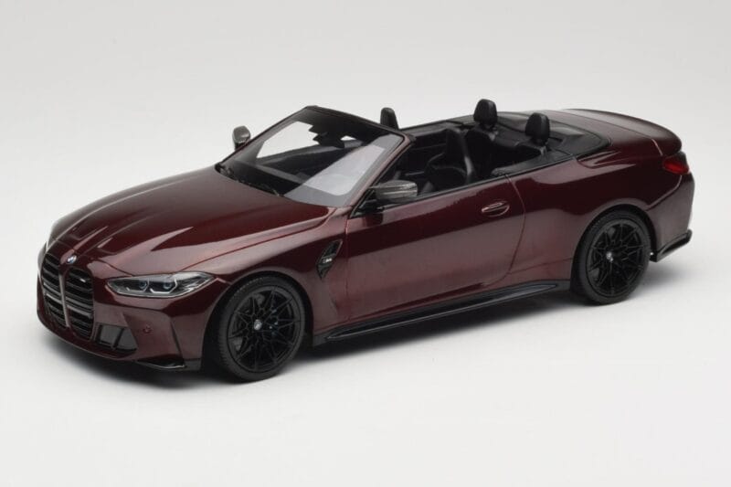 BMW M4 G83 Kabrio Czerwony Metalik Minichamps 1:18 155021032 Metal