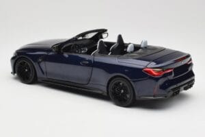 BMW M4 G82 Kabriolet Niebieski Metallic Minichamps 1:18 110021031 Metal — zdjęcie 7 z 8