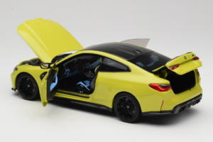 BMW M4 G82 Żółty Edycja Dealerska Minichamps 1:18 80435A51949-R1 Metal — zdjęcie 7 z 10