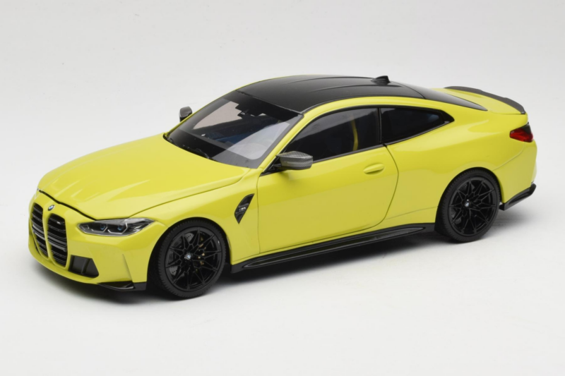 BMW M4 G82 Żółty Edycja Dealerska Minichamps 1:18 80435A51949-R1 Metal