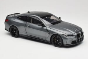 BMW M4 G82 Szary Metallic Minichamps 1:18 113020124 Metal — zdjęcie 6 z 8