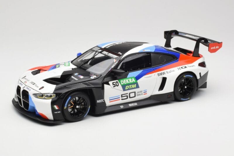 BMW M4 GT3 Ceccato Racing #50 T. Glock DTM Imola 2022 Minichamps 1:18 113222050 Metal