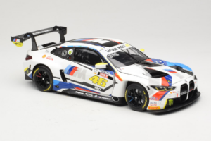 BMW M4 GT3 #46 V. Rossi / A. Farfus / M. Martin Team WRT 12 Hours of Bathurst 2023 Minichamps 1:18 113232146 Metal — zdjęcie 6 z 8