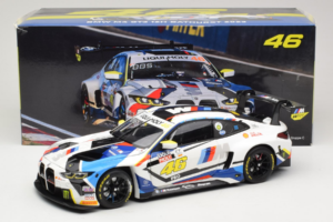 BMW M4 GT3 #46 V. Rossi / A. Farfus / M. Martin Team WRT 12 Hours of Bathurst 2023 Minichamps 1:18 113232146 Metal — zdjęcie 8 z 8