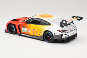 BMW M4 GT3 #72 D. Harper / M. Hesse / C. Weerts BMW M Team RMG 24 Hours of Nurburgring 2024 Minichamps 1:18 113242072 Metal — zdjęcie 7 z 8