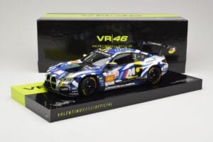 BMW M4 GT3 Team WRT #46 V. Rossi / A. Al-Harthy / M. Martin DNF 24 Hours of Le Mans 2024 Minichamps 1:18 113242446 Metal — zdjęcie 8 z 8
