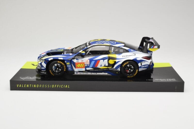 BMW M4 GT3 Team WRT #46 V. Rossi / A. Al-Harthy / M. Martin DNF 24 Hours of Le Mans 2024 Minichamps 1:18 113242446 Metal
