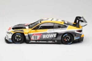 BMW M4 GT3 #98 M. Wittmann / S. van der Linde Rowe Racing ADAC 24h Nurburgring 2023 Minichamps 1:18 113232098 Metal — zdjęcie 4 z 8