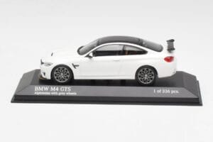 BMW M4 GTS F82 Biały Z Szarymi Felgami Minichamps 1:43 410025221 Metal