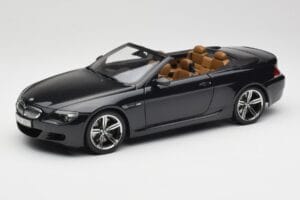 BMW M6 E64 Kabriolet Sapphire Black Kyosho 1:18 80430417424 Metal