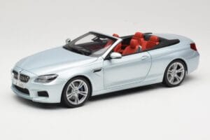 BMW M6 F12 Kabriolet Silverstone Silver Paragon 1:18 8043225656 Metal
