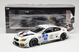 BMW M6 GT3 F13 #100 Schubert Motorsport J. Edwards / J. Klingmann 24h Nurburgring 2016 Minichamps 1:18 155162611 Metal — zdjęcie 6 z 6