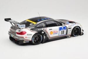 BMW M6 GT3 F13 #18 Schubert Motorsport A. Farfus / J. Krohn 24h Nurburgring 2016 Minichamps 1:18 155162618 Metal — zdjęcie 2 z 6