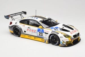 BMW M6 GT3 F13 #23 Rowe Racing A. Sims / P. Eng 24h Nurburgring 2016 Minichamps 1:18 155162623 Metal — zdjęcie 4 z 6