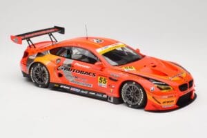 BMW M6 GT3 F13 #55 Autobacs Racing Team R. Takagi / K. Kobayashi Super GT Series 2016 Minichamps 1:18 155162655 Metal — zdjęcie 4 z 6