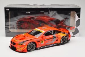 BMW M6 GT3 F13 #55 Autobacs Racing Team R. Takagi / K. Kobayashi Super GT Series 2016 Minichamps 1:18 155162655 Metal — zdjęcie 6 z 6