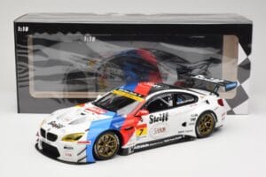 BMW M6 GT3 F13 #7 BMW Team Studie AG J. Muller / S. Ara Super GT Series 2016 Minichamps 1:18 155162607 Metal — zdjęcie 6 z 6