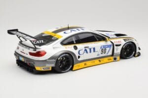 BMW M6 GT3 F13 #98 Rowe Racing M. Palttala / N. Catsburg 2nd Place 24 Hours of Nurburgring 2017 Minichamps 1:18 155172698 Met — zdjęcie 2 z 6