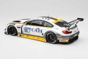 BMW M6 GT3 F13 #98 Rowe Racing M. Palttala / N. Catsburg 2nd Place 24 Hours of Nurburgring 2017 Minichamps 1:18 155172698 Met — zdjęcie 5 z 6