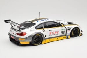 BMW M6 GT3 F13 #98 Rowe Racing T. Blomqvist / N. Catsburg 24 Hours of Spa 2017 Minichamps 1:18 155172688 Metal — zdjęcie 2 z 6