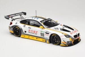 BMW M6 GT3 F13 #98 Rowe Racing T. Blomqvist / N. Catsburg 24 Hours of Spa 2017 Minichamps 1:18 155172688 Metal — zdjęcie 4 z 6